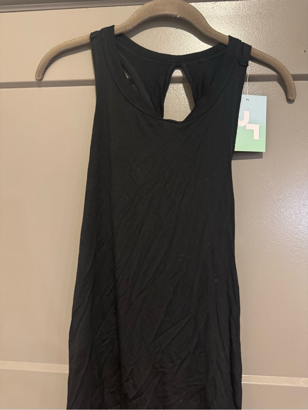 TWO (2) JoyLab Black Racerback & Scoop Tank Top for ONE PRICE - Picture 4 of 6
